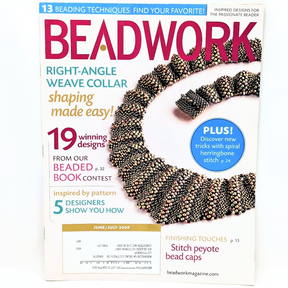 Beadwork Magazine – June/July 2009 – 13 Beading Techniques